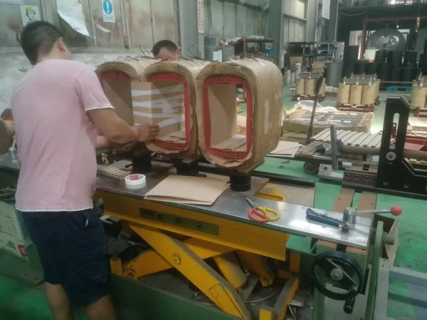 Amorphous Alloy Transformer In Processing